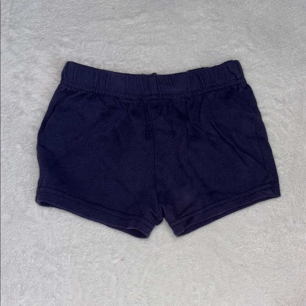 (3 for $10) lily & jack Navy Shorts 6-12 months baby boy